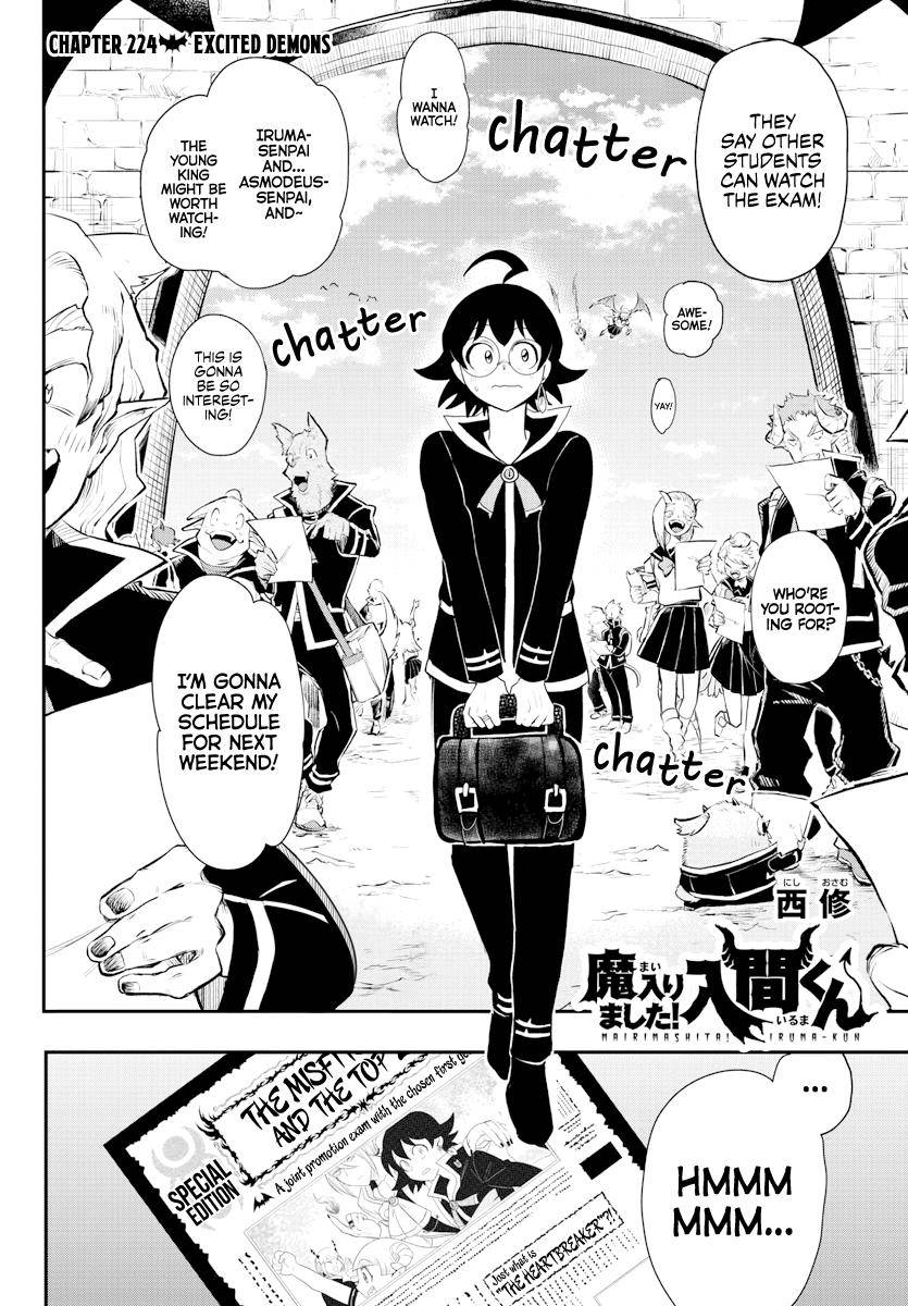 Welcome to Demon School! Iruma-kun, Chapter 224 image 02